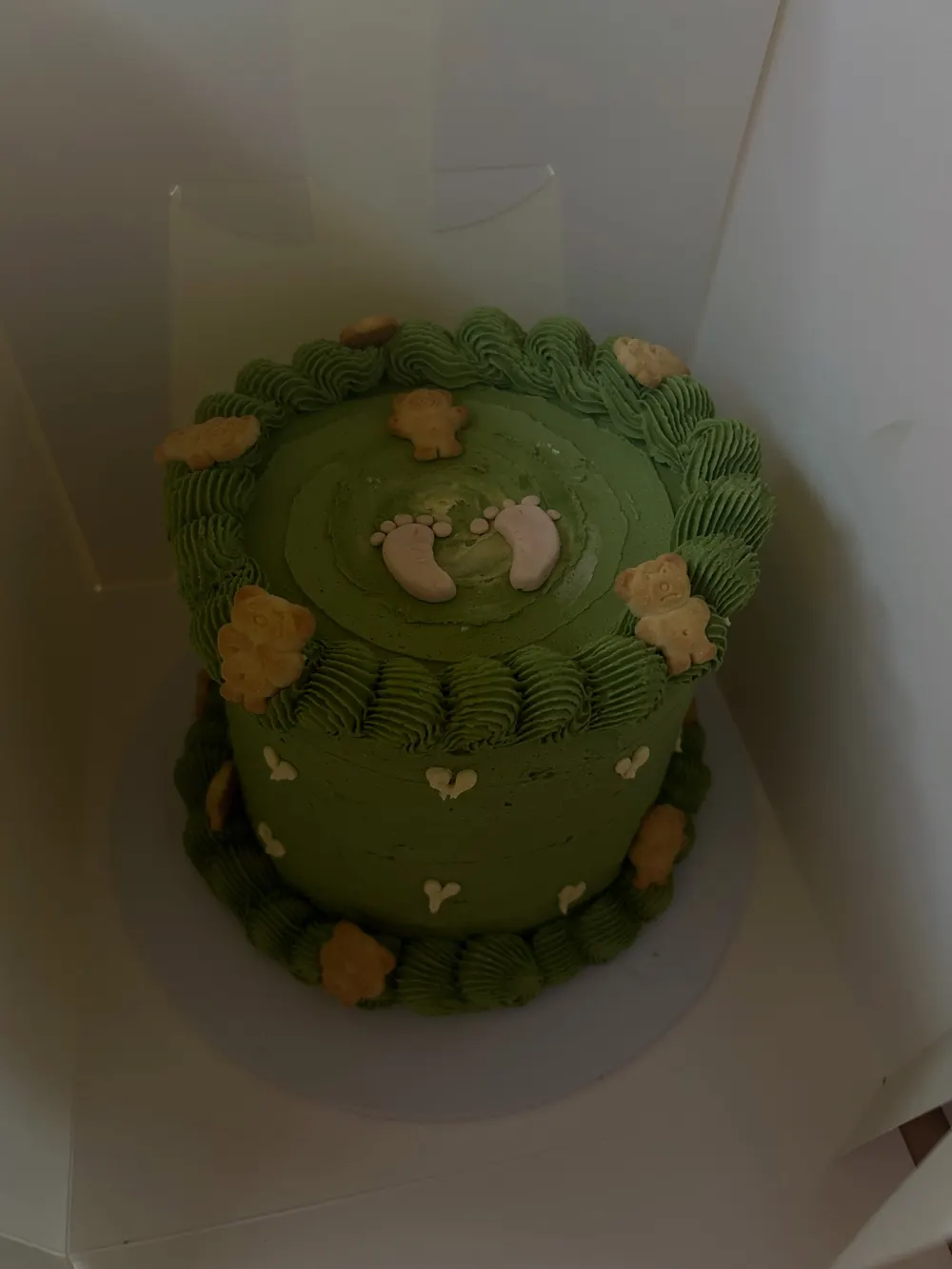 Baby-themed custom cake by Cakes by PG